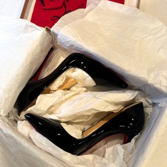 Christian Louboutin | So Kate - 120mm Pumps | Patent Calf Leather - Black - Picture 6 of 10